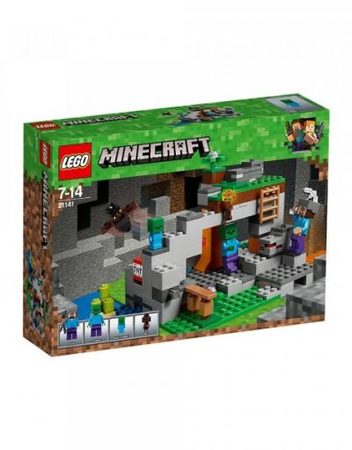 LEGO MINECRAFT Пещерата на зомбитата 21141