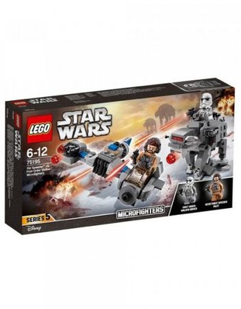 LEGO STAR WARS Ski Speeder™ vs. First Order Walker™ Microfighters 75195