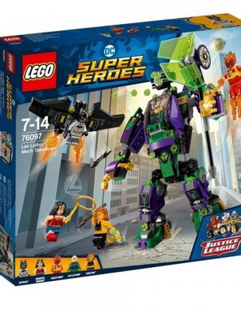 LEGO SUPER HEROES Lex Luthor™ Mech Takedown 76097