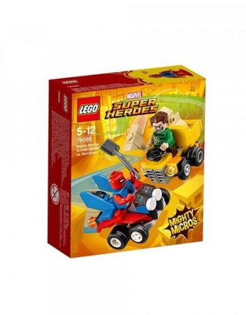 LEGO SUPER HEROES Mighty Micros: Scarlet Spider срещу Sandman 76089