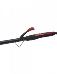 Маша за коса ZEPHYR ZP 1102 ML25, 25 мм, 360° кабел, Керамично покритие, LED дисплей, Черен/червен