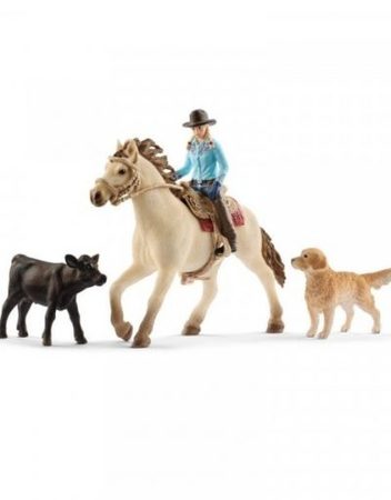 SCHLEICH Комплект ЕЗДАЧКА С ДОМАШНИ ЖИВОТНИ 42419-02060