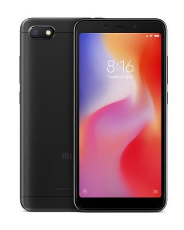 Smartphone, Xiaomi Redmi 6А, DualSIM, 5.45'', Arm Quad (2.0G), 2GB RAM, 16GB Storage, Android, Black (MZB6687EU)