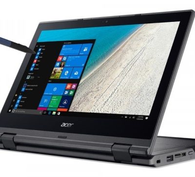 ACER TravelMate B118 /11.6''/ Touch/ Intel N4200 (2.5G)/ 4GB RAM/ 128GB SSD/ int. VC/ Win10 Pro + Pen (NX.VFXEX.005)