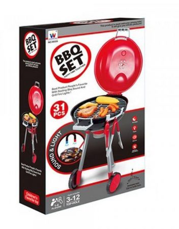 NTOYS Барбекю със звук и светлина BBQ SET 6649531