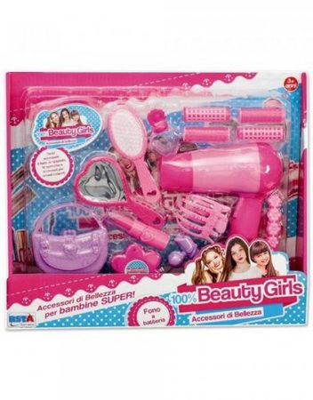 RS TOYS Комплект за прически BEAUTY GIRLS 9980