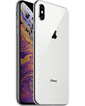 Smartphone, Apple iPhone XS Max, 6.5'', 256GB Storage, iOS 12, Silver (MT542GH/A)