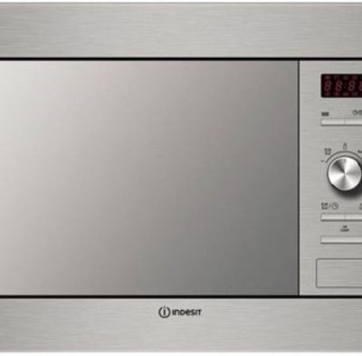 Микровълнова за вграждане, Indesit MWI122.2X, 1000W, 20 литра