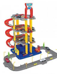 ASIS Паркинг на 4 нива с асансьор и 6 коли GARAGE PLAYSET P8588A-2