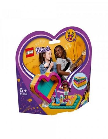 LEGO FRIENDS Кутията с форма на сърце на Andrea 41354