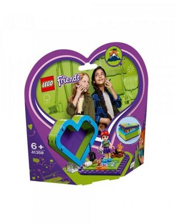 LEGO FRIENDS Кутията с форма на сърце на Mia 41358