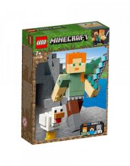 LEGO MINECRAFT Minecraft Alex BigFig с пиле 21149