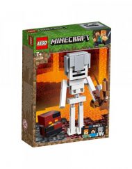 LEGO MINECRAFT Minecraft BigFig скелет с куб от магма 21150