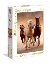 CLEMENTONI Пъзел HQ COLLECTION RUNNING HORSES 39168