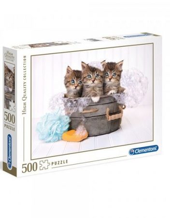 CLEMENTONI Пъзел KITTENS AND SOAP 35065