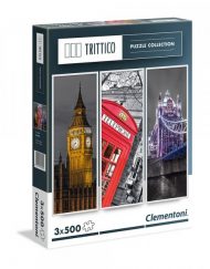 CLEMENTONI Пъзел TRITTICO LONDON 39306