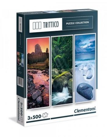 CLEMENTONI Пъзел TRITTICO NATURE 39800