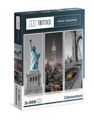 CLEMENTONI Пъзел TRITTICO NEW YORK 39305