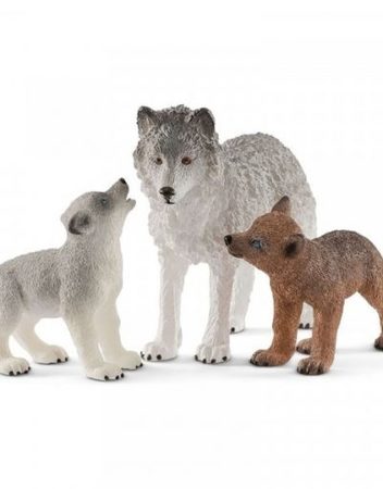 SCHLEICH Комплект МАЙКА ВЪЛЧИЦА С МАЛКИ 42472-02979