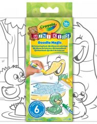 Crayola Minikids Книжка за оцветяване DOODLE MAGIC