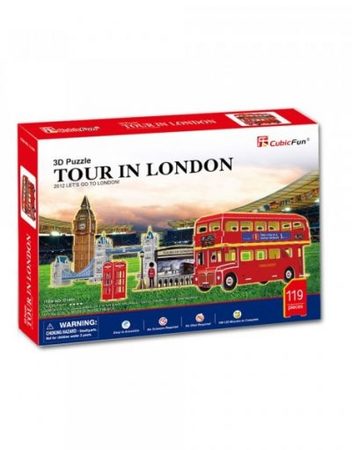 CubicFun 3D Пъзел TOUR IN LONDON C146h