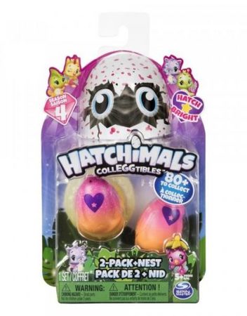 HATCHIMALS S4 Комплект яйца 2 бр.+ гнездо CollEGGtible 6043952