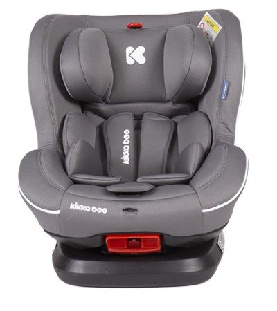 KIKKABOO Стол за кола 0-25 кг. TWISTER ISOFIX GREY 31002060012