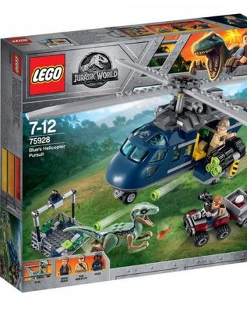 LEGO JURASSIC WORLD Преследване с хеликоптер 75928