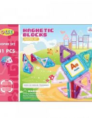 MAGNETIC BLOCKS Конструктор 31 части INSPIRE РОЗОВ OTG0903153