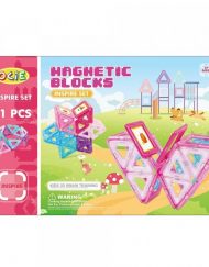 MAGNETIC BLOCKS Конструктор 51 части INSPIRE РОЗОВ OTG0903156