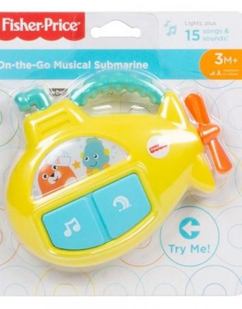 FISHER PRICE NEWBORN Музикална подводница GFX89