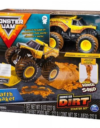 MONSTER JAM Стартов пакет пясък с бъги MONSTER DIRT TRUE METAL 6045198