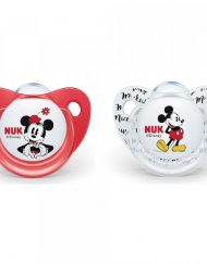 NUK Залъгалка силикон 6-18м 2 бр. MICKEY 10.736.124