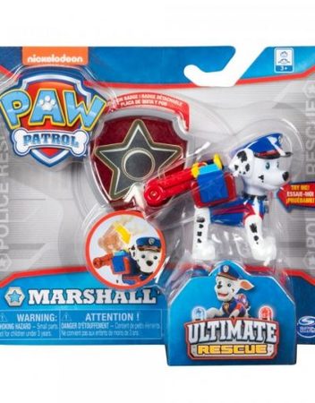 PAW PATROL Фигурка със значка ULTIMATE RESQUE 6046672