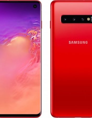 Smartphone, Samsung GALAXY S10+, 6.4'', Arm Octa (2.7G), 8GB RAM, 128GB Storage, Android 9, Red (SM-G975FZRDBGL)