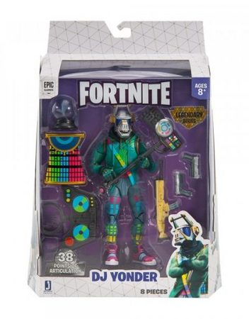 JW FORTNITE S2 LEGENDARY SERIES Фигура DELUXE DJ YONDER FNT0127