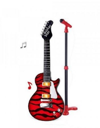 OCIE Комплект електрическа китара и микрофон на стойка GUITAR STAR OTE0642059/HK-9080C