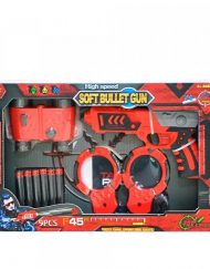 OCIE RED GUNS Игрален комплект с пистолет, бинокъл и белезници FJ922