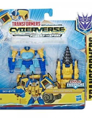 TRANSFORMERS Фигурка 13 см. CYBERVERSE ACTION ATTACKERS E4219