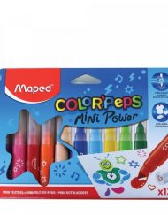 Арго MAPED Флумастери 12 цвята COLOR PEPS MINI POWER 9846612