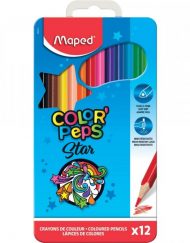 Арго Maped Моливи Color Peps 12 цвята в метална кутия 9832014