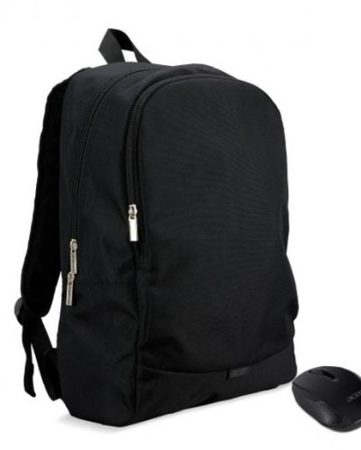 Backpack, Acer 15.6'', ABG950 Backpack black and Wireless mouse black (NP.ACC11.029)