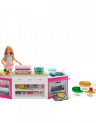 BARBIE Комплект за игра с кукла ГОЛЯМА КУХНЯ I CAN BE COOKING AND BAKING FRH73