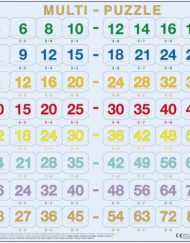 LARSEN Пъзел - Таблица за умножение