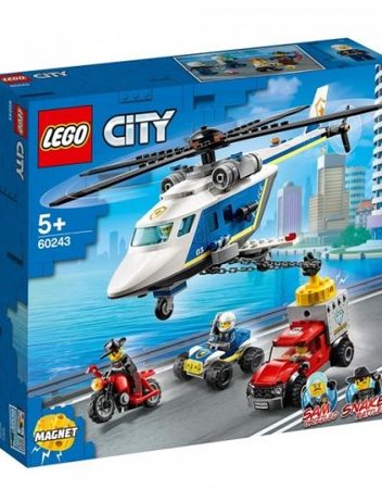 LEGO CITY Полицейско преследване с хеликоптер 60243