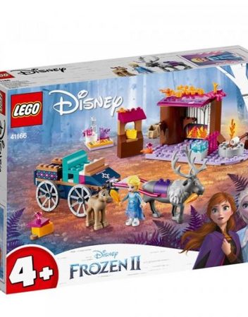 LEGO DISNEY FROZEN II Приключение с каляска на Елза 41166