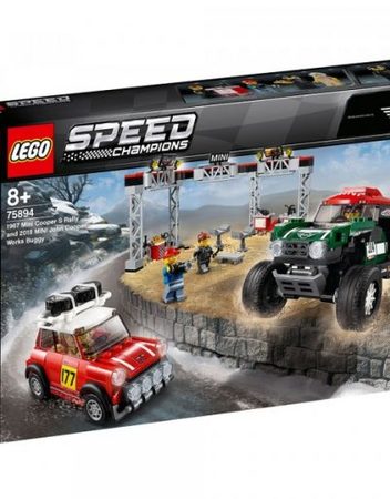 LEGO SPEED CHAMPIONS 1967 Mini Cooper S Rally и 2018 MINI John Cooper Works Buggy 75894