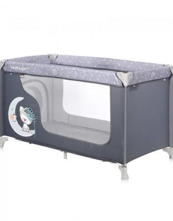 LORELLI CLASSIC Кошара на 1 ниво MOONLIGHT GREY CUTE MOON 1008039/2070