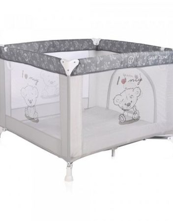 LORELLI PREMIUM Кошара за игра GAME ZONE GREY MY TEDDY 1008014/1833