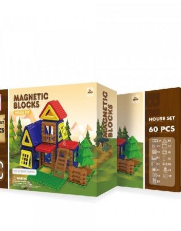 MAGNETIC BLOCKS Конструктор 60 части HOUSE КАФЯВ OTG0903364